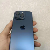 15پرو//blue titan/بدون پیش