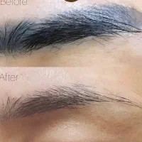 دکوپاژ ابرو روشن کردن تاتوی تیره|خدمات آرایشگری و زیبایی|رشت, استادسرا|دیوار