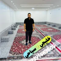 خلیجی مبل زمینی کد۴۴۶اهواز|مبلمان خانگی و میز عسلی|اهواز, کمپلو جنوبی|دیوار