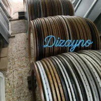 آینه گرد و چهارگوش و ایستاده|آینه|شاهین‌شهر, خانه کارگر|دیوار