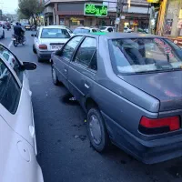 پژو 405 خاکستری