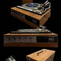 گرامافون قدیمی. Philips