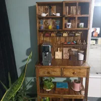 کافی بار خانگی چوبی