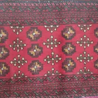 یک جفت پشتی دستباف ترکمن تمیز