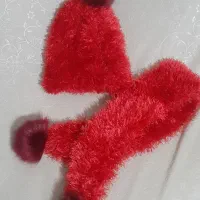 کلاه و شال گردن. نو و زیبا