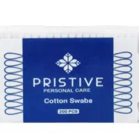 گوش پاک کن ۲۰۰ تایی همراه پد آرایشی ۳۰ تایی