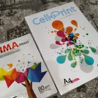 سه بسته کاغذ A5 و دو بسته کاغذ A4