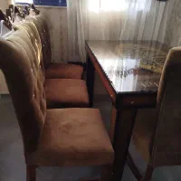 میز نهارخوری ۴نفره.مبل۳نفره رایگان