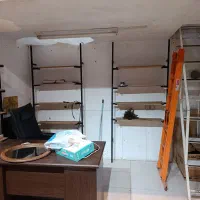 قفسه آنتیک چوبی فلز|فروشگاه و مغازه|کرج, حصارک بالا|دیوار