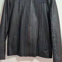 کت چرم طبیعی سایز 50