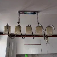 لوستر فنری ۵ شعله