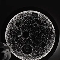 تابلو ماه سایز بزرگ|تابلو، نقاشی، عکس|گرگان, |دیوار