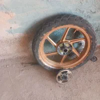 چرخ جلو وعقب موتور پالس وآپاچی