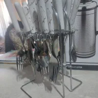 سرویس قاشق چنگال  و فلاکس