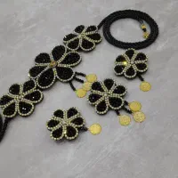 انواع ست کمربند عشقبند سنجاق آستین وسردوشی|کیف، کفش، کمربند|دیواندره, |دیوار