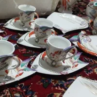 سرویس عصرانه خوری کاملاًآک ونومناسب جهیزیه ساخت چک|ظروف سرو و پذیرایی|شاهینشهر, شهرک گلدیس|دیوار