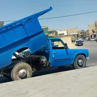 نیسان کمپرسی حمل نقل نخاله وماسه شن