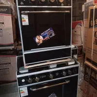 اجاق گاز طرح فر / ورق گالوانیزه محکم/ درب شیشه ای