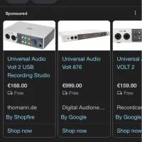 کارت صدا universal audio volt 2 کاملا نو|آلات موسیقی|تهران, اکباتان|دیوار