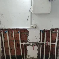لوله کشی اب و فاضلاب ،نصب شیرالات و پمپ و منبع