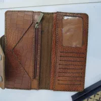 کیف چرم طبیعی دست دوز