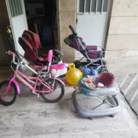 سه چرخه کالسکه دوچرخه وسایل کودک