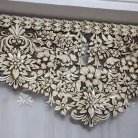 کتیبه پرده|پرده، رانر، رومیزی|قم, پردیسان|دیوار