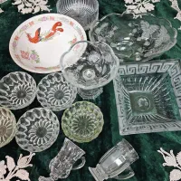 ظروف بلور قدیمی