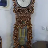 ساعت تمام چوب