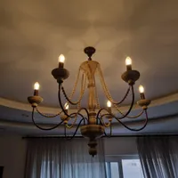 لوستر چوبی