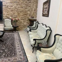 مبلمان استیل ۷ نفره با نهارخوری|مبلمان خانگی و میز عسلی|پاکدشت, پاکدشت (مامازند)|دیوار