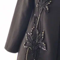 باتزیین متریال مانتوساده روتبدیل به شیکترین کن