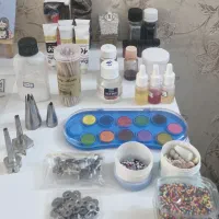 وسایل شمع سازی پارافین فیتیله قالب سیلیکونی شمع