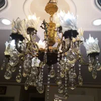 لوستر برنز|لوستر و چراغ آویز|گلستان (تهران), |دیوار