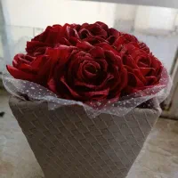 گل رز جاودان|گل مصنوعی|ارومیه, |دیوار