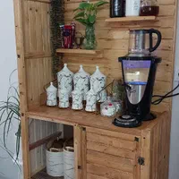 میزکافه بار تولیدی روستیک|مبلمان خانگی و میز عسلی|کاشان, قطب راوندی|دیوار