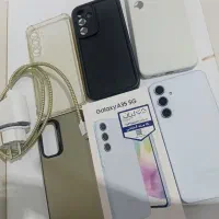 گوشی A35 تمیز، ۹ ماه استفاده + جعبه اصلی+ ۵ گارد|موبایل|رشت, سلیمانداراب|دیوار