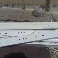 قاب مهتابی دو قلو و لامپ مهتابی