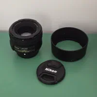 لنز نیکون 50mm f/1.8|دوربین عکاسی و فیلمبرداری|تهران, دارآباد|دیوار