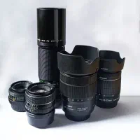 لنز Canon 18-135، لنز فوجی، مبدل لنز آنالوگ FD