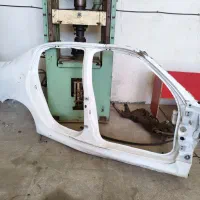 گلگیر عقب پژو ۲۰۶ sd بدون رنگ با دوبل کامل