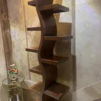 کتابخانه|کتابخانه، شلف، قفسه‌های دیواری|تهران, قلهک|دیوار