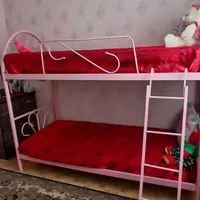 تخت خواب نو جوان دو منزل فلزی|تخت و سرویس خواب|صباشهر, |دیوار