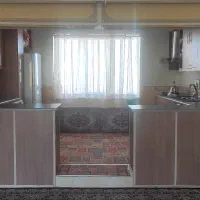 کابینت MDF با گاز صفحه ای ،هود،سینک و شیر