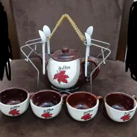 ست قوری و فنجان قهوه و چای