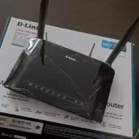 دستگاه مودم روتر دی لینک دوآنتنه ADSL|مودم و تجهیزات شبکه|شاهین دژ, |دیوار