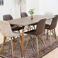 میزوصندلی پایه ایفلی نهار خوری|میز و صندلی غذاخوری|اهواز, دغاغله|دیوار