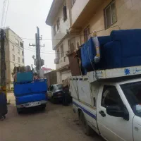 نیسان وانت بار حمل اثاثیه منزل ماشین و نیروی مجرب