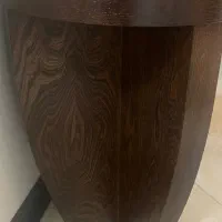 میز چوبی گرد