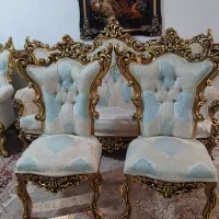 یک دست  مبل سلطنتی تمام چوب راش اصل پرمنبت|مبلمان خانگی و میز عسلی|ملایر, |دیوار